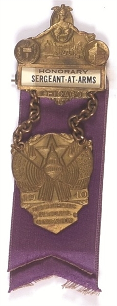 FDR 1940 Convention Badge