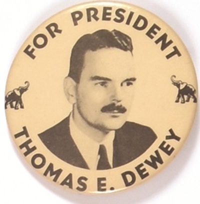Dewey Pair of Elephants Celluloid