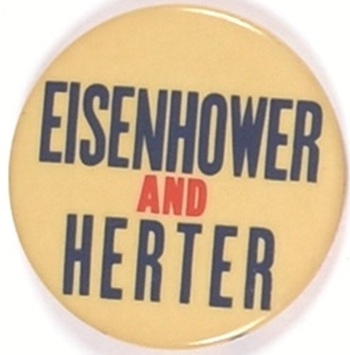 Eisenhower and Herter Massachusetts Celluloid