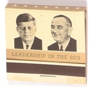 Kennedy, Johnson Jugate Matchbook