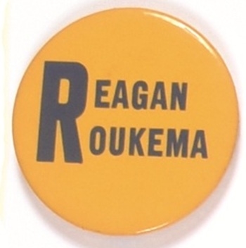 Reagan, Roukema New Jersey Coattail