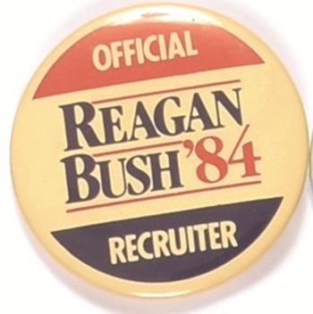 Official Reagan, Bush Recruiter