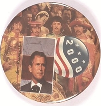 GW Bush by David Russell 2000  Celluloid