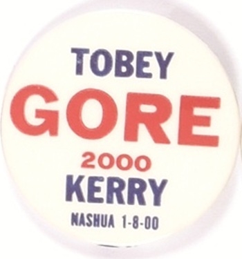 Gore, Kerry Massachusetts Coattail