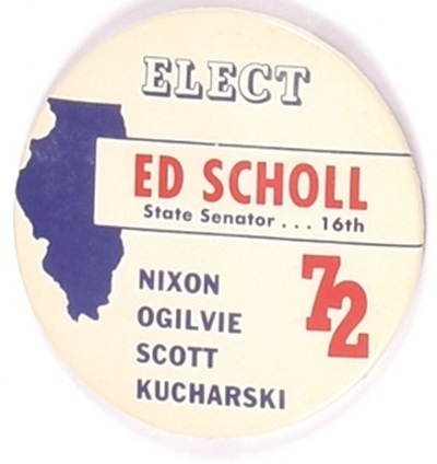 Nixon, Ed Scholl Illinois Coattail