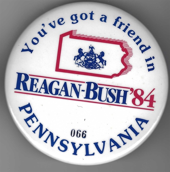 Reagan, Bush Friend in Pennsylvania 
