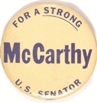 McCarthy for a Strong US Senator