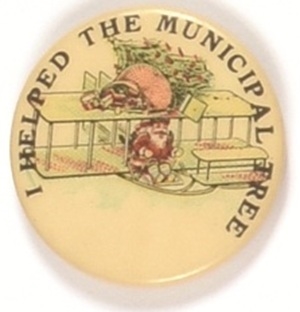 Santa Claus I Helped the Municipal Tree