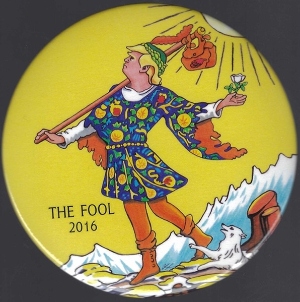 Trump Tarot Card the Fool