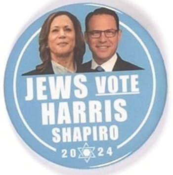 Jews Vote Harris, Shapiro