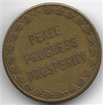 Stevenson Peace, Progress Medal