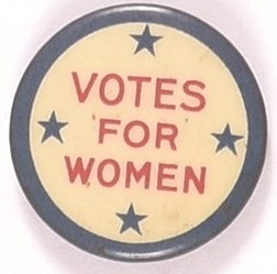 Votes for Women RWB Celluloid