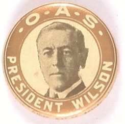 President Wilson OAS World War I Celluloid