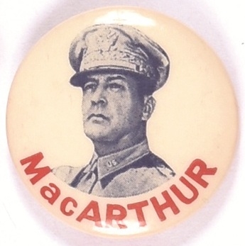 MacArthur Red, White, Blue Celluloid