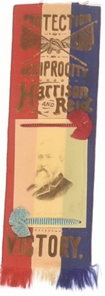 Benjamin Harrison Victory Ribbon