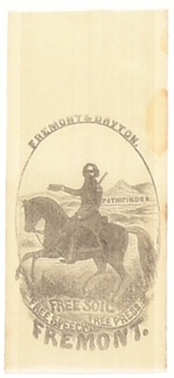 Fremont Free Soil Ribbon