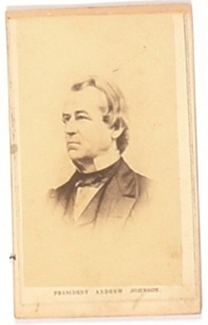 Andrew Johnson Carte de Visite