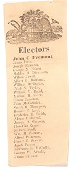 Fremont Pennsylvania Ballot