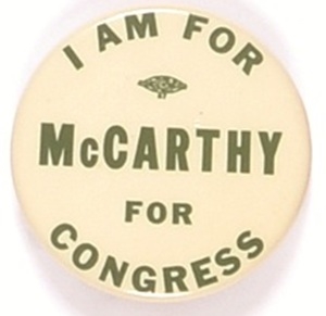 I am for McCarthy for Congress, Minnesota