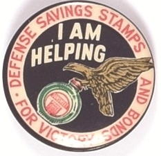 I Am Helping Defense Savings Stamps