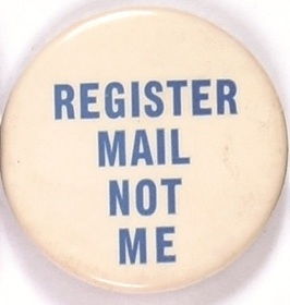 Register Mail Not Me