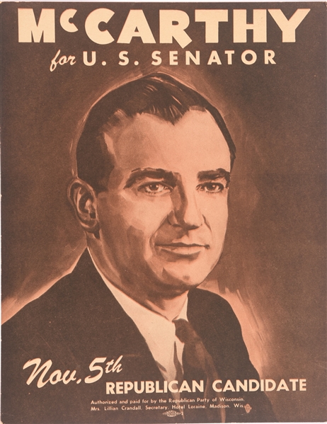 Joe McCarthy for US Senator