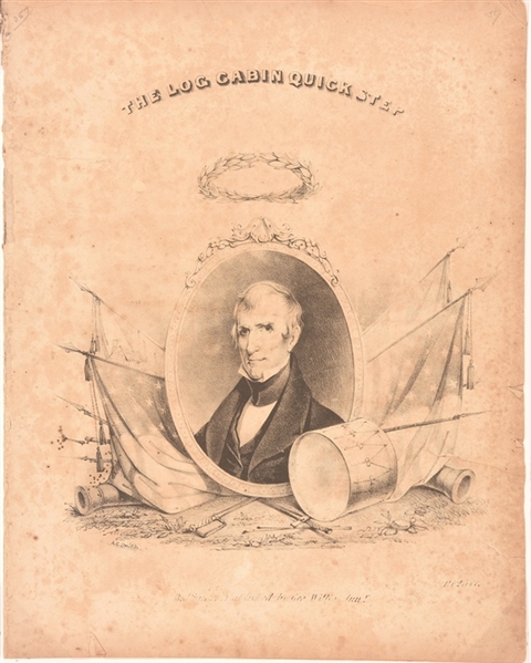 Log Cabin Quick Step Sheet Music Cover