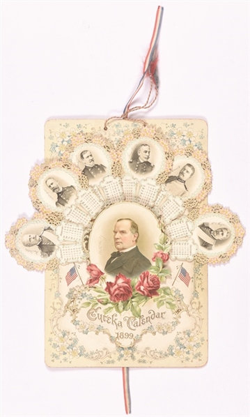 McKinley Spanish-American War Heroes Calendar