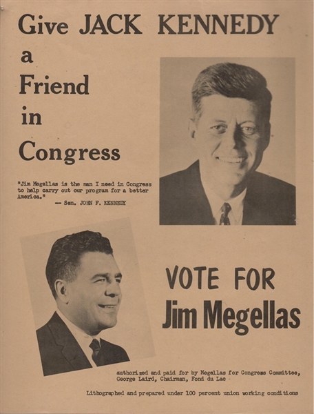 Kennedy, Megellas Give Jack a Friend in Congress