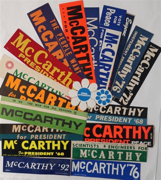 Collection of McCarthy Stickers