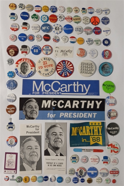 McCarthy Collection of Campaign Items