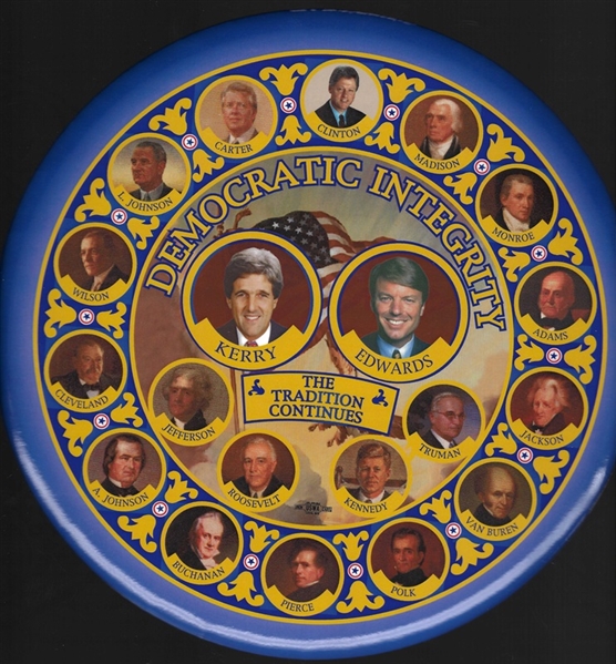 Kerry, Edwards 9-Inch Democratic Integrity