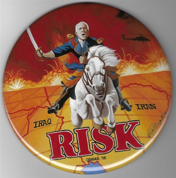 John McCain RISK 6-Inch Celluloid